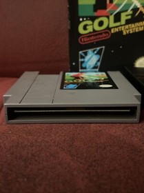 Golf Nintendo Entertainment System 1985 Cartridge Dust Sleeve NES Grey