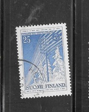 FINLAND SC# 334 1955 PINES OLD CLASSIC XF USED  COMMEMORATIVE STAMP