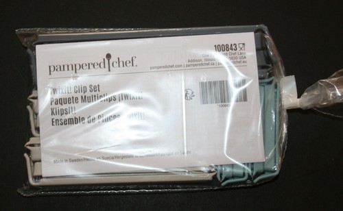 Pampered Chef TWIXIT CLIP SET 10er Pack 3 Größen Sous Vide Gefrierschrank Kühlschrank 100843 - Bild 2 von 2