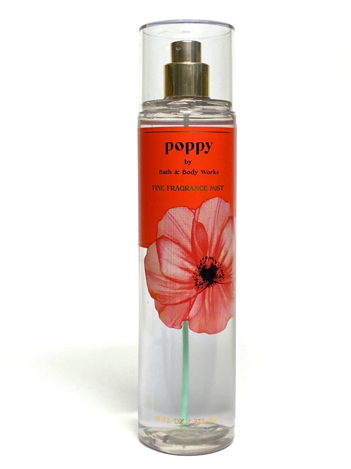 NEW 1 BATH & BODY WORKS POPPY WOMEN BODY MIST FINE FRAGRANCE SPRAY 8 FL