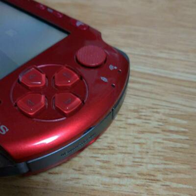 SONY PSP Playstation Portable Radiant Red PSP-3000RR Console Only