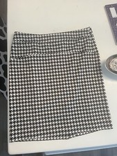 Michael Kors houndstooth pencil Skirt Size 10