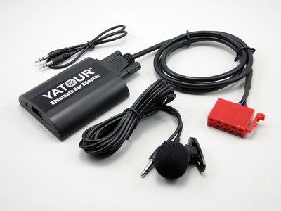 Auto Drahtlose Bluetooth-Adapter Musik Aux Empfänger Modul Mit Mikrofon Für Merces-Benz W124 W140 W202 W210 R129 Be2210 Be1650