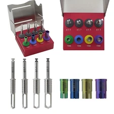 Dental Implant Bone Collector Kit Drills Stoppers Autobone Chip Maker ACM GBR
