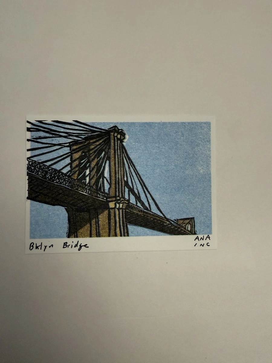 Brooklyn Bridge Print Indiana Art Prints for sale | eBay