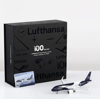 SQ Wings Lufthansa A320neo D-AIND Flaps Down 1:200 GeminiJets
