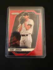Randy Johnson 2025 Panini Prizm - Ruby Red Wave Prizm #43 - New York Yankees