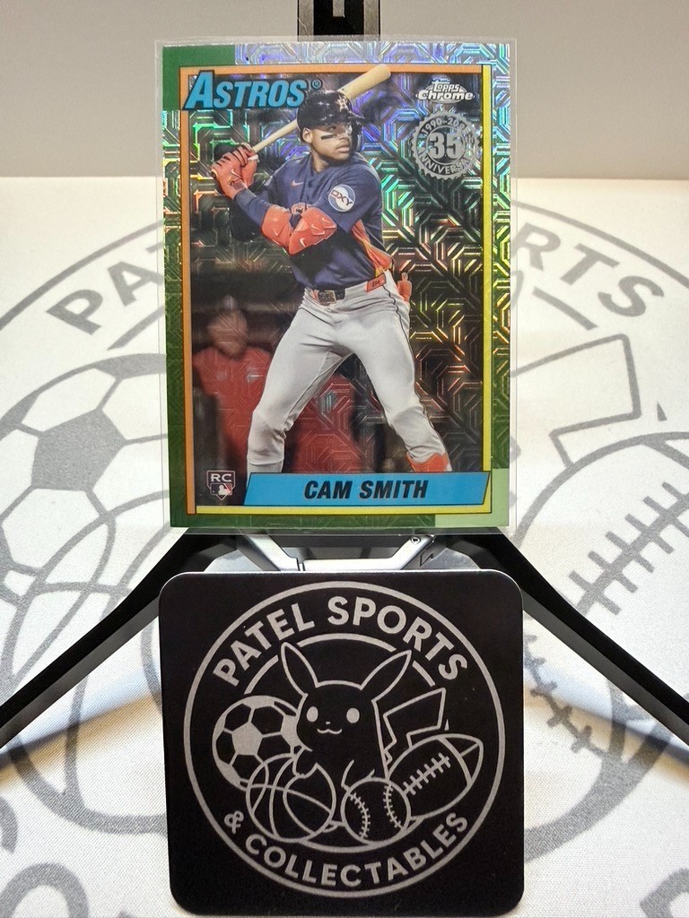 2025 Topps Update Cam Smith Silver Pack 1990 Chrome RC Mojo Refractor #U90C-96