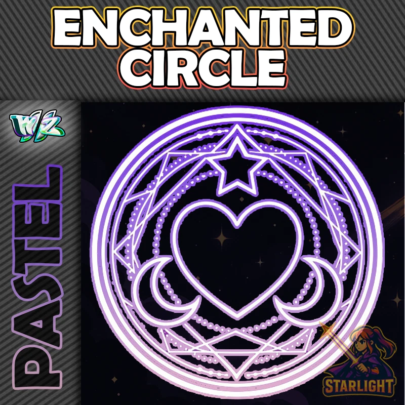 ROBLOX WORLD ZERO WINGS,ARMOR,COSTUME,ACCESORIES,COSMETICS Roblox World Zero WZ - ENCHANTED CIRCLE - PASTEL HEX ITEMS