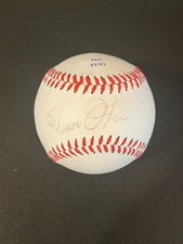 Amos Otis Auto Autograph Signed Baseball Ball PSA COA Certified