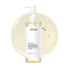 Anua Heartleaf Cleansing Oil 200ml Pore Control Makeup Remover K-Beauty Blackhea