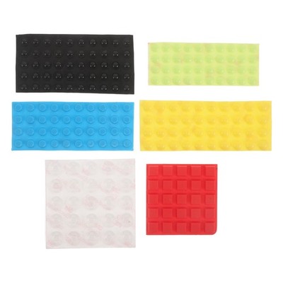6 Pcs Blindenschrift-Aufkleber Blindenschrift-Bump-Dot-Aufkleber