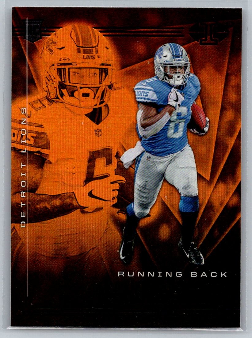 2020 Panini Illusions #12 D'Andre Swift Trophy Collection Orange