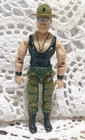 Sgt. Slaughter V2 G.I. Joe 1986 Hasbro Vintage Action Figure Loose Knee Joints