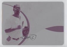 2006 Ultimate Collection Printing Plate Magenta 1/1 Derrek Lee #UGM-DL s7f