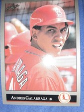 1992 Leaf - Andres Galarraga #449