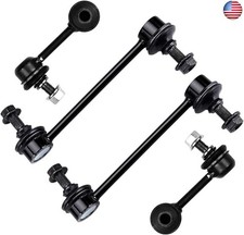 SCITOO 4pcs Suspension Kit Front Rear Sway Bar Link Fit 2010-2012 For Ford