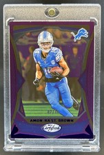 2024 Panini Certified Amon-Ra St. Brown Purple Mirror FOTL #/10 Lions