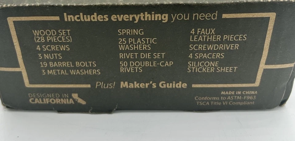 KiwiCo Eureka Crate Make It Yourself STEM Kit Rivet Press NEW Sealed - Image 4 of 4