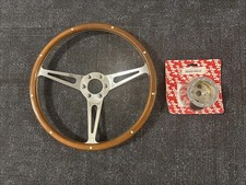 Scott Drake Gt350 Style Wood Steering Wheel 15 F1965-1973 Mustang Hub Adapter Scott Drake Gt350 Style Wood Steering Wheel 15 F1965-1973 Mustang Hub Adapter
