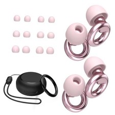 JUSTRVN Ear Plugs for Sleeping,2 Pairs of Sty...