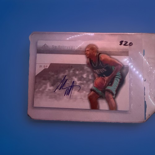 Shane Battier #SB-A 2003 SP Authentic Signatures card