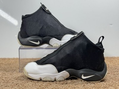Size 8 - Nike Air Zoom Flight The Glove Black White OG Sneakers Shoes RARE