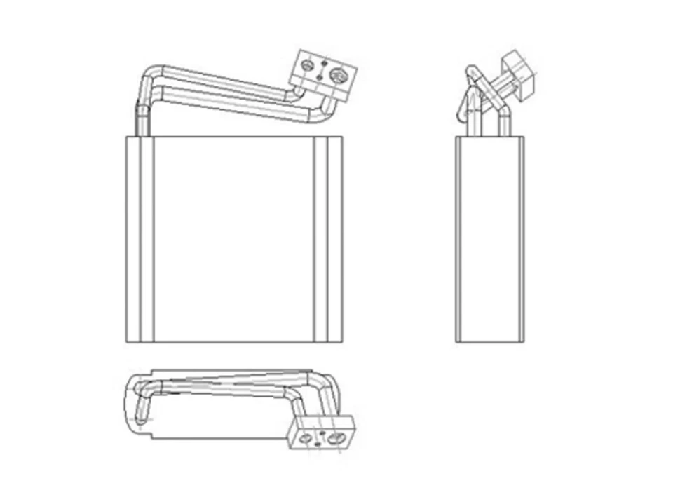 Nuevo evaporador de CA para 98-00 Dodge Durango 4885582AC Foto 4 de 4
