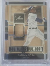 2025 Panini Three and Two-Luminous Lumber Sammy Sosa LUM-SS  46/49
