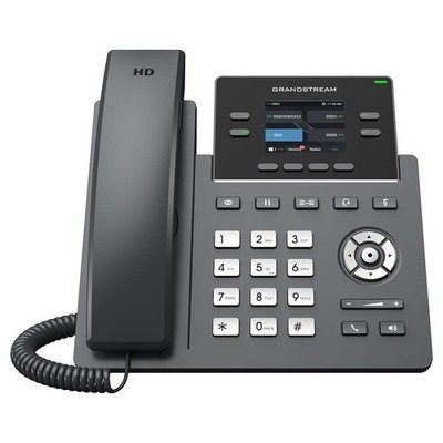 Grandstream Networks GRP2612G IP-Telefon Schwarz 4 Leitungen LCD (Grandstream GRP2612G