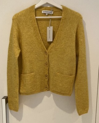 Johnny Love Strickjacke senfgelb Größe S