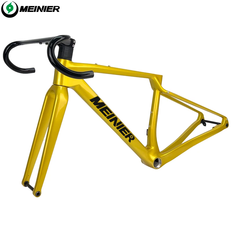 Gravel Bike Frame 700C*47C Full Internal Cable Routing T47 Gravel Bike Frameset - Image 2 of 4