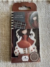 GORJUSS MINI COLLECTABLE No 18 -Poppy Wood Docrafts Santoro Rubber Stamp-Stamp