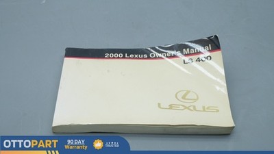 1995-2000 LEXUS LS400 Owners Manual User Guide Reference Operator