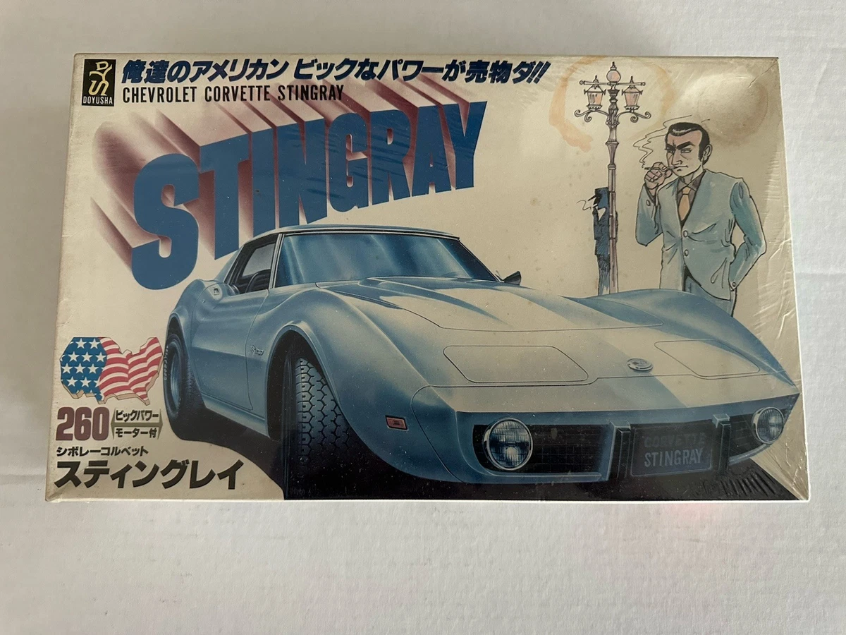 Corvette Stingray Model Kit In Vintage Automotive Toy Models