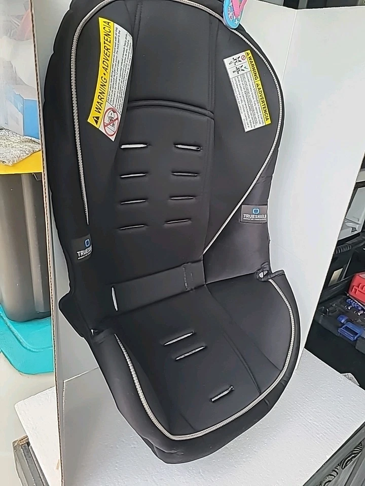 graco Snugride Snuglock 35 LX TS Infant Fabric Seat Cover Cushion Padding Black - Image 4 of 4