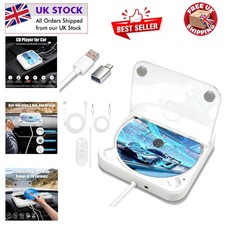 Shock Resistant USB CD Player with Breakpoint Memory - Ideal for Car and Home