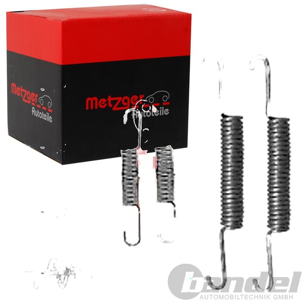 Metzger Montagesatz Handbremsbacken ZubehÖR Passend FüR Volvo C70 S60 S80 V70-image
