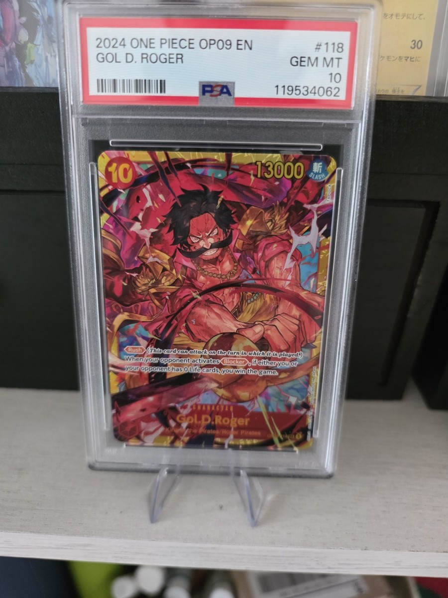 ワンピース カードゲーム 2024 ONE PIECE GOL D. ROGER #118PSA10 PSA 10 Gol D. Roger OP09-118 SEC Emperors in the New World ONE