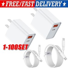 IPhone 15 16 Pro Max Plus USB-C to USB-C Cable Fast Charging PD Type C Cord lot