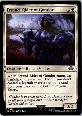 2023 MTG The Lord of the Rings: Tales of Middle-earth Errand-Rider of Gondor