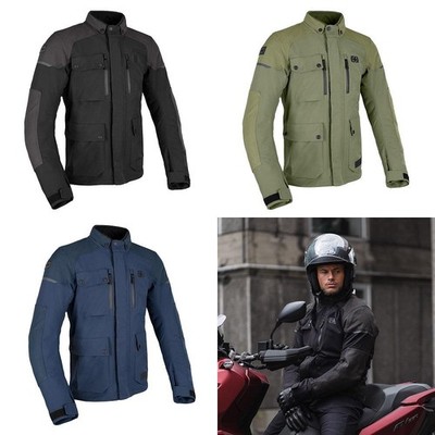Oxford Barkston wasserdichte Herren Motorrad Jacke laminiert Roller City Mantel