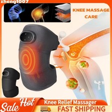 Knee Advanced Knee Relief Massager, Multi-functional Heated Massager with Grey