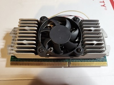 Intel Celeron 333 MHz SL2WN  w/  Cooler- Slot 1 333/66.  Pulled Worked Years Ago