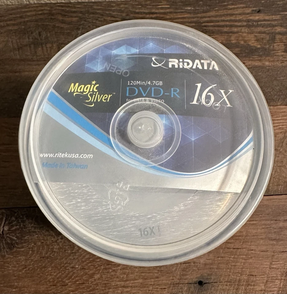 Ridata 16x Magic Silver DVD-R 120 Min 100-Pack Spindle - Image 4 of 4