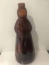 Mrs.Butterworth Vintage Brown Glass Without Lid Pancake Syrup Bottle 11 Inch