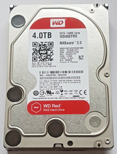 4 TB SATA Western Digital NAS WD40EFRX-68N32N0 5400rpm 64MB 3,5" Festplatte