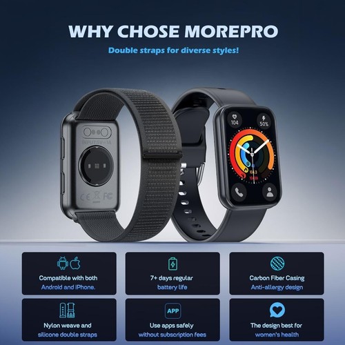 All-in-One Health Tracker: Heart Rate, Blood Pressure, Sleep & Activity Monitor - Picture 10 of 10