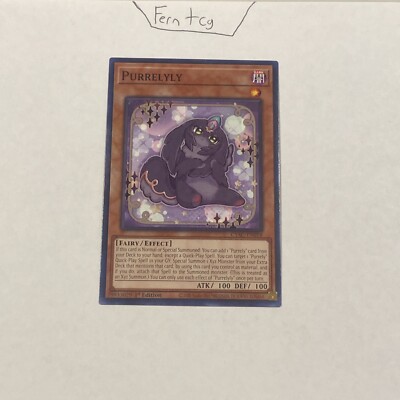 Yugioh Purrelyly Common NM Cyberstorm Access Ships Same Day!