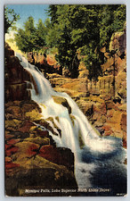 Minnesota Manitou Falls MN Vintage Postcard